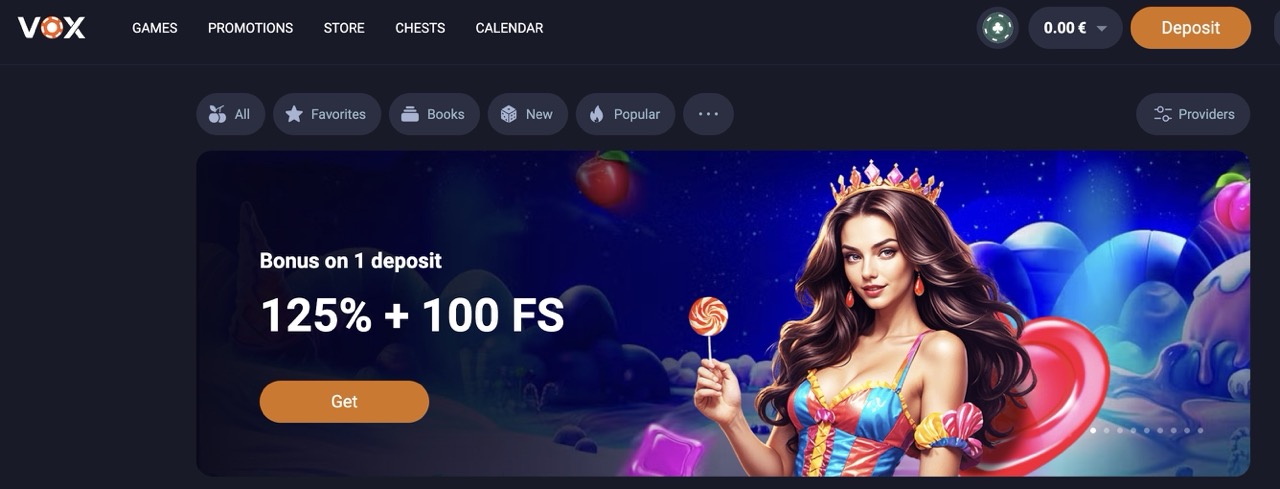 Recenzja VOX Casino — nowoczesne kasyno online z bogatą ofertą gier